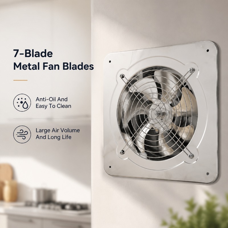 Home Bathroom Ventilation - مروحة شفط عالية السرعة 6 و
