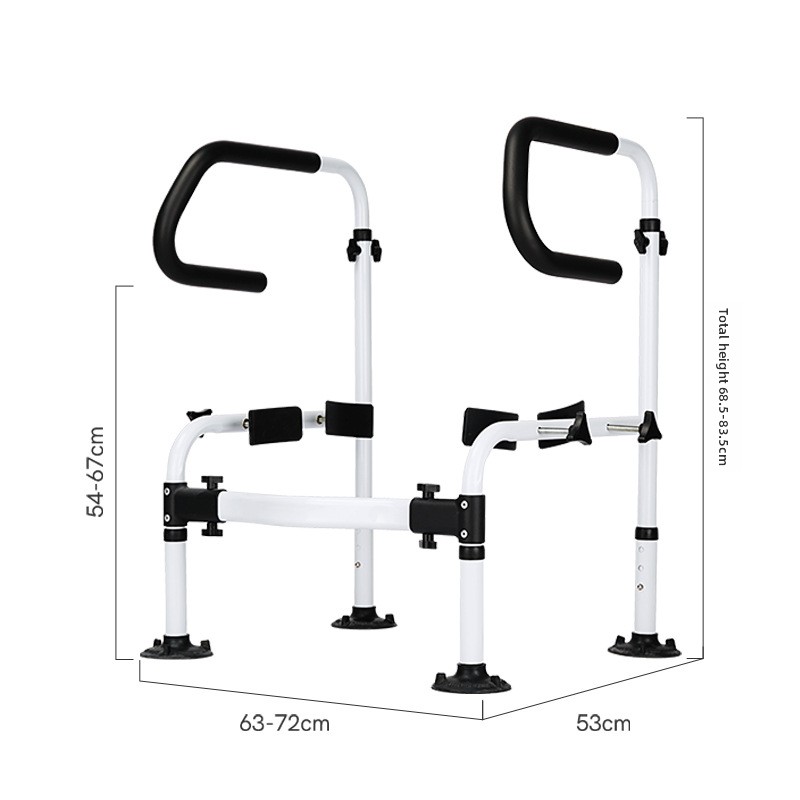 Home Bathroom Grab Bar - قضبان تثبيت للمرحاض لكبار السن -