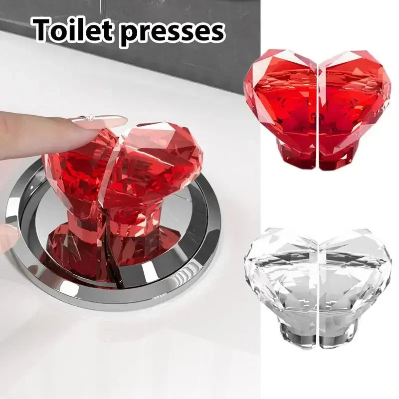 Home Depot Bathroom Vanities - شكل قلب المرحاض دافق زر الحب
