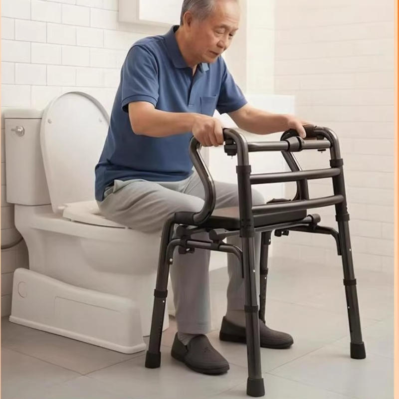 Home Bathroom Grab Bar - مقبض قابل للتعديل لكبار السن، قضيب