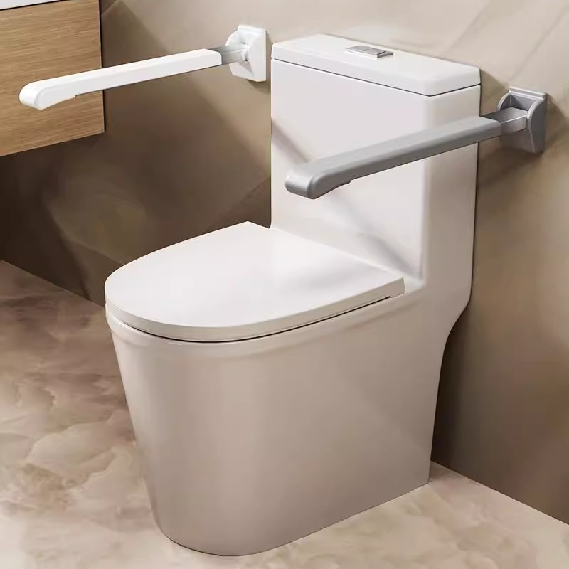 Home Bathroom Grab Bar - مقبض أمان للمرحاض قابل للطي، قضيب