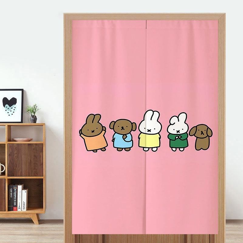 Home Goods Bathroom Decor - ستارة باب لطيفة بتصميم ميفي بدون