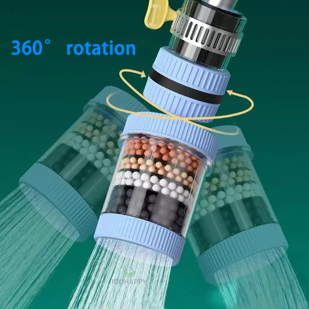 العالمي دش صنبور 6 طبقات صنبور - مراجعة Shower Head Rain وسعره
