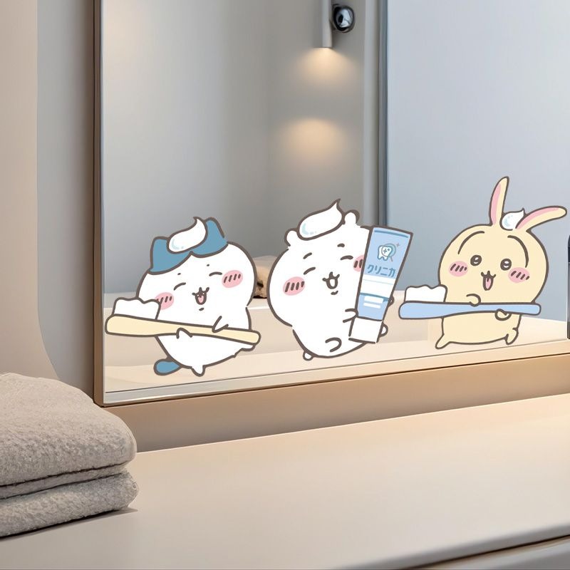 ملصقات مرآة تشييكوا الرائجة، ل - مراجعة Home Goods Bathroom Decor وسعره