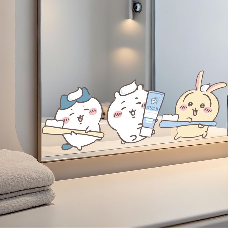 ملصقات مرآة تشييكوا الرائجة، ل - مراجعة Home Goods Bathroom Decor وسعره