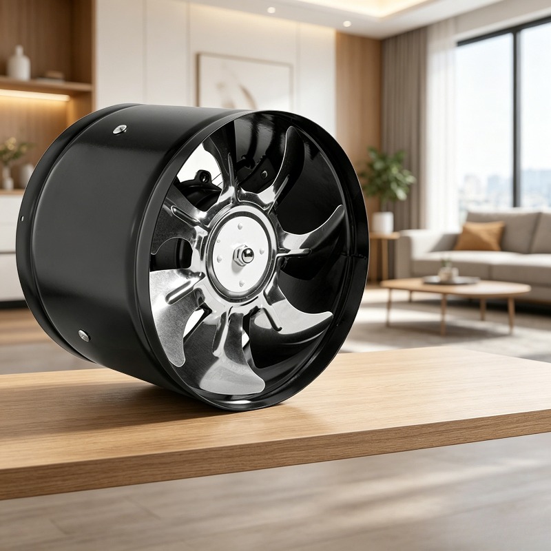 مروحة تهوية صامتة عالية التدفق - مراجعة Home Bathroom Ventilation وسعره