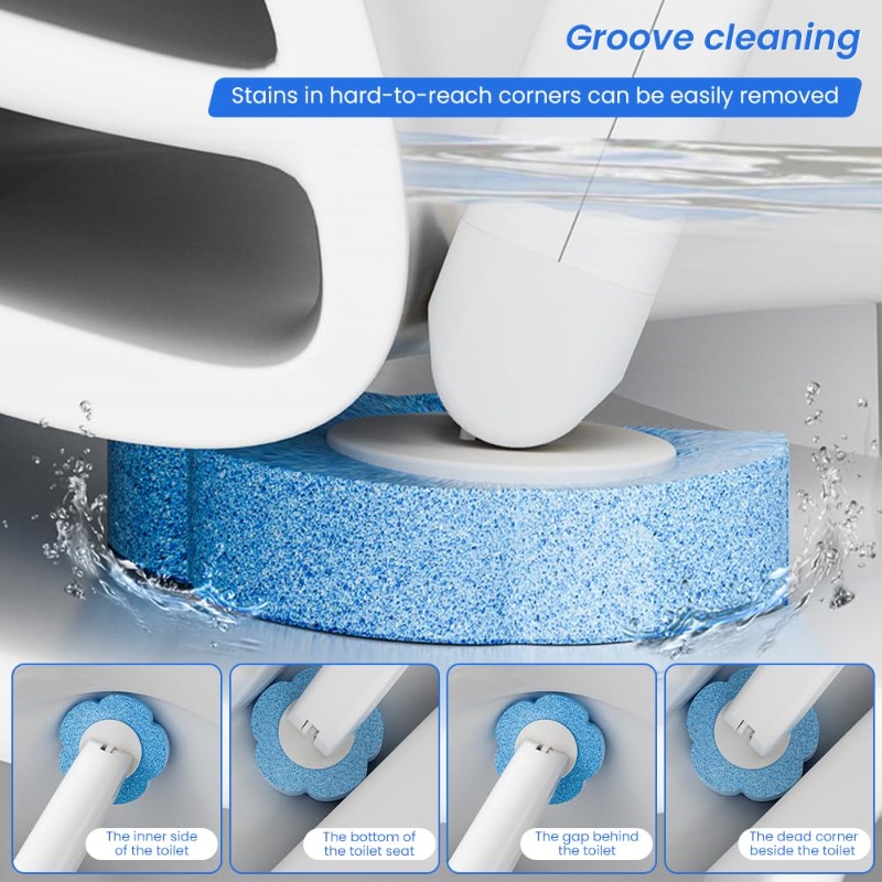 فرشاة تنظيف المرحاض القابلة لل - مراجعة Home Bathroom Cleaner وسعره