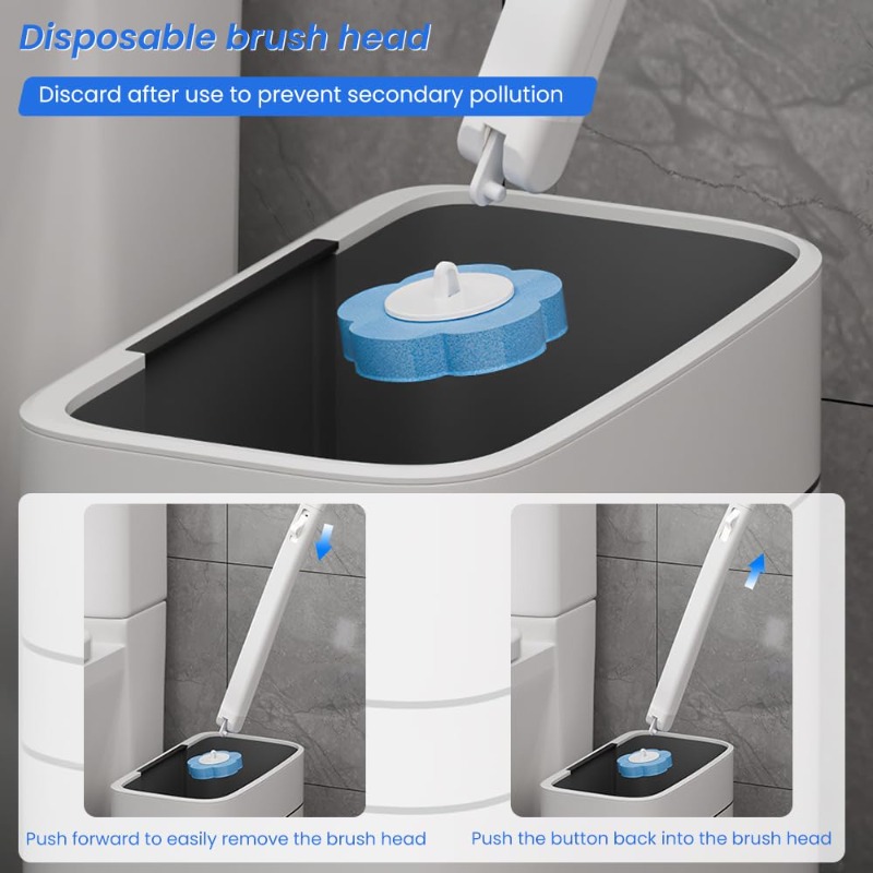 فرشاة تنظيف المرحاض القابلة لل - مراجعة Home Bathroom Cleaner وسعره