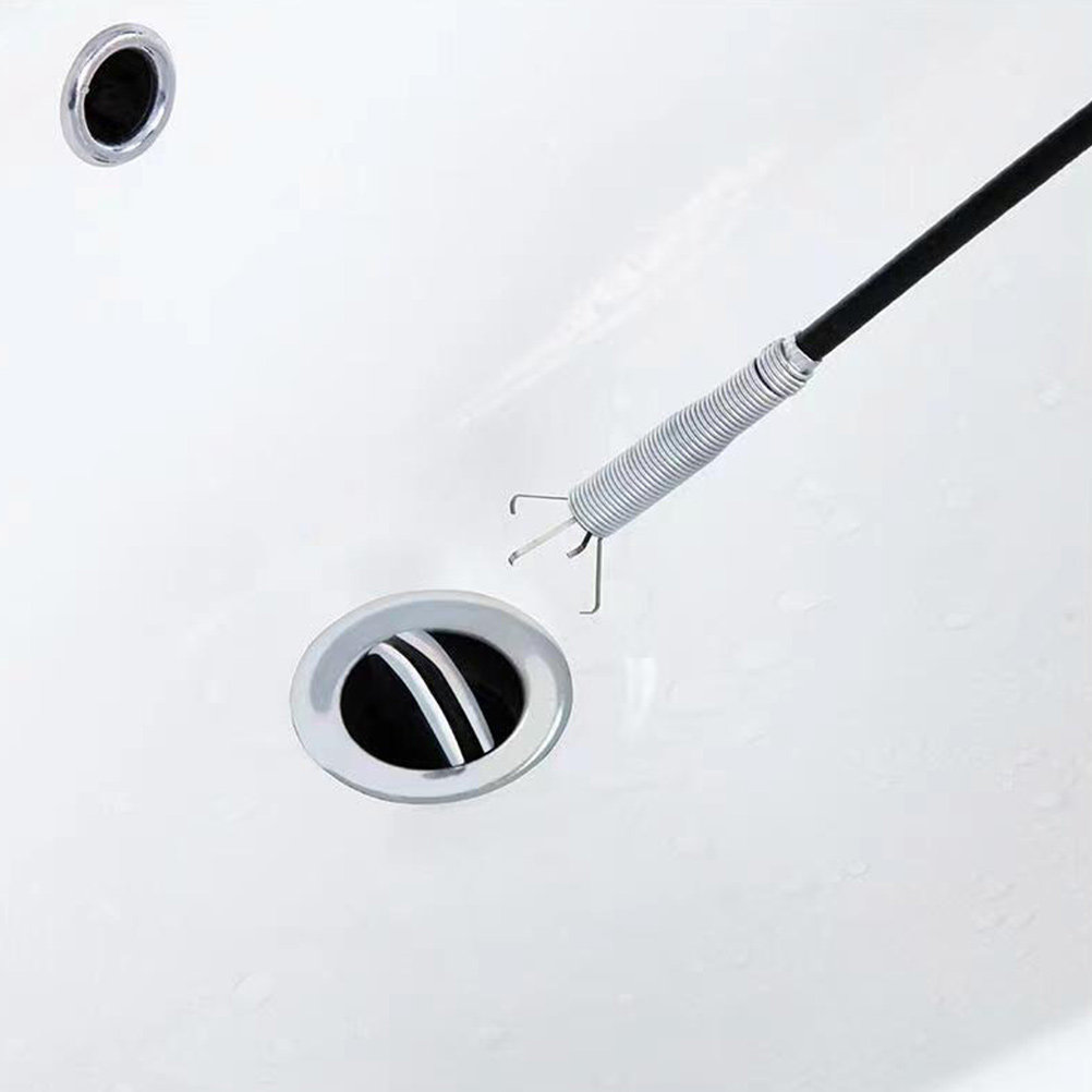 قطعتان من أداة تنظيف المجاري ا - مراجعة Drain Hair Catcher وسعره