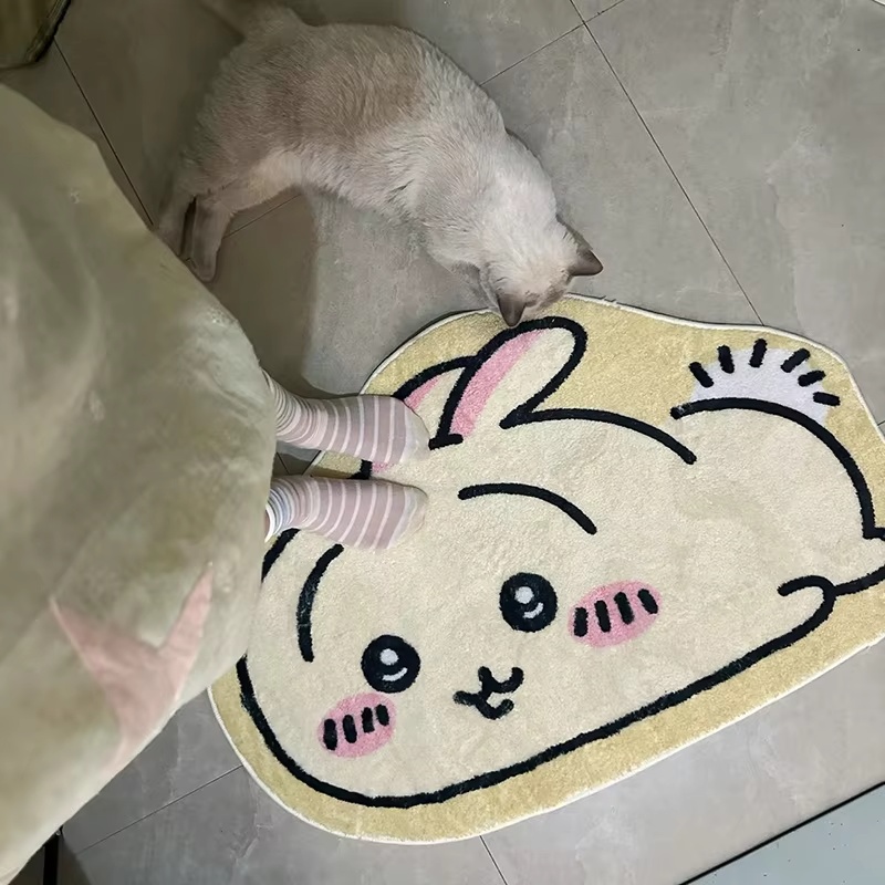 سجادة كرتونية رائجة بتصميم أنم - مراجعة Home Bathroom Rugs وسعره