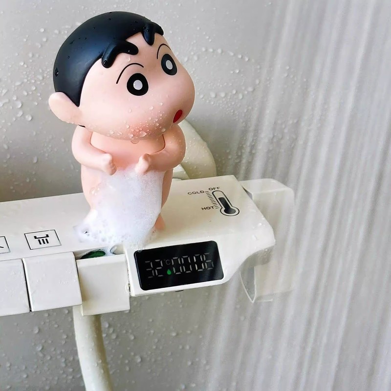 الاستحمام تلوين شين تشان لطيف  - مراجعة Home Goods Bathroom Decor وسعره