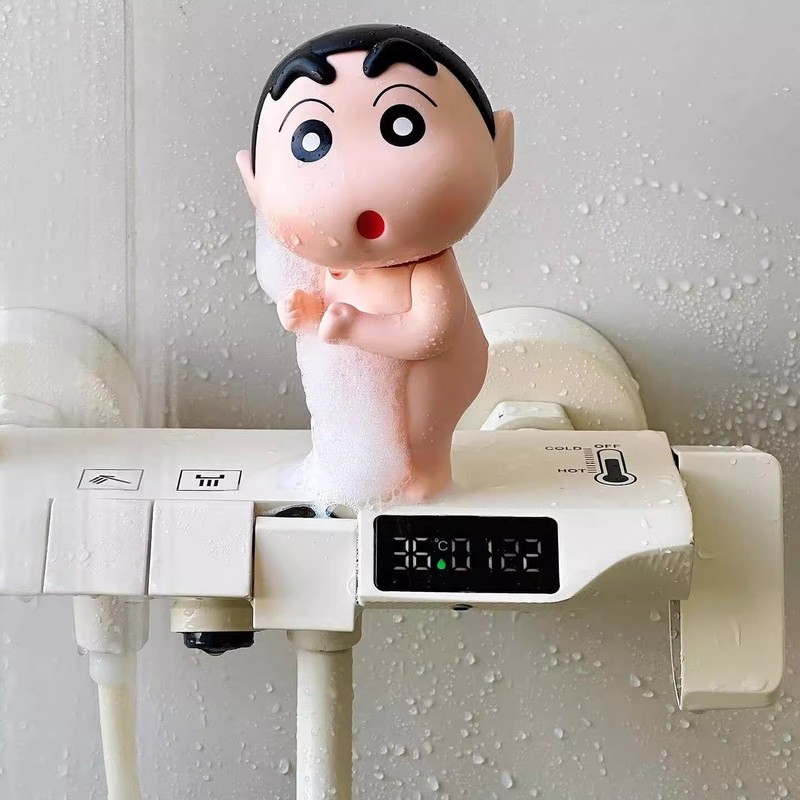 الاستحمام تلوين شين تشان لطيف  - مراجعة Home Goods Bathroom Decor وسعره
