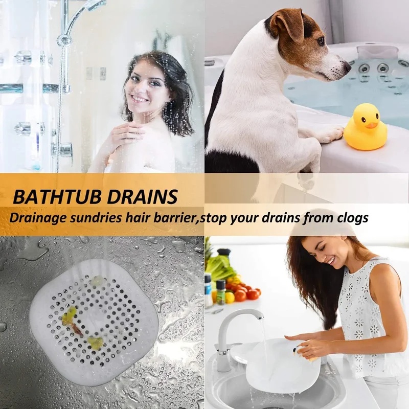 سدادة تصريف من السيليكون للمطب - مراجعة Drain Hair Catcher وسعره