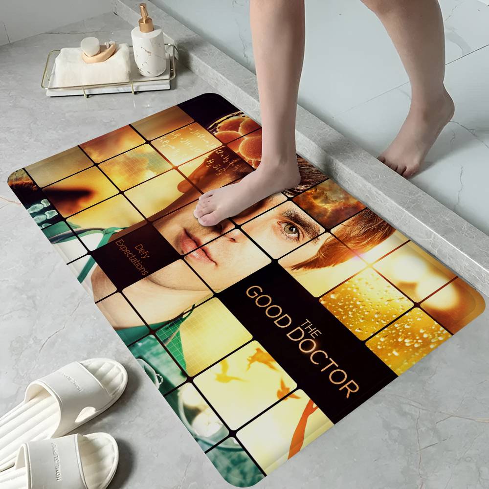 سجادة باب دخول بتصميم الدراما  - مراجعة Home Goods Bathroom Decor وسعره