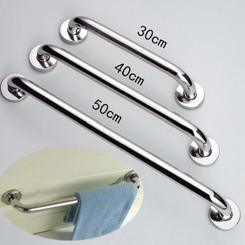 قضيب مسك مناشف من الفولاذ المق - مراجعة Home Bathroom Grab Bar وسعره