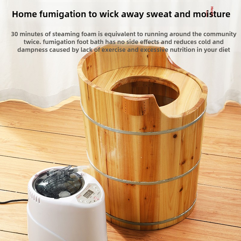 العشبية سيتز حمام باخرة الخشب  - مراجعة Home Bathroom Sauna وسعره