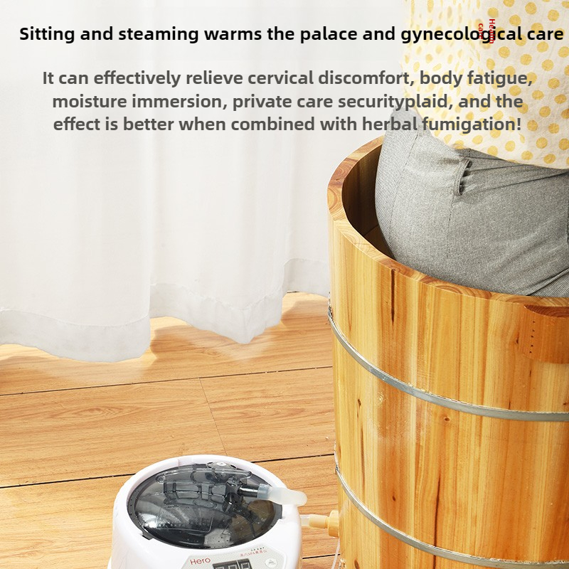 العشبية سيتز حمام باخرة الخشب  - مراجعة Home Bathroom Sauna وسعره