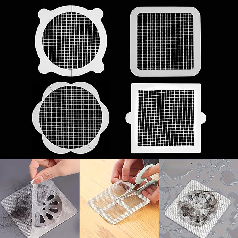 ملصقات شبكية لالتقاط الشعر في  - مراجعة Drain Hair Catcher وسعره