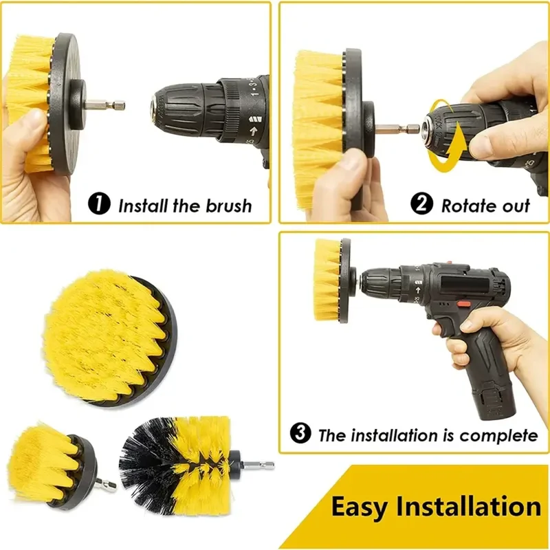 مجموعة فرش تنظيف كهربائية 3 قط - مراجعة Home Bathroom Cleaner وسعره
