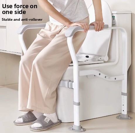 قضبان دعم للمرحاض للمسنين في ا - مراجعة Home Bathroom Grab Bar وسعره