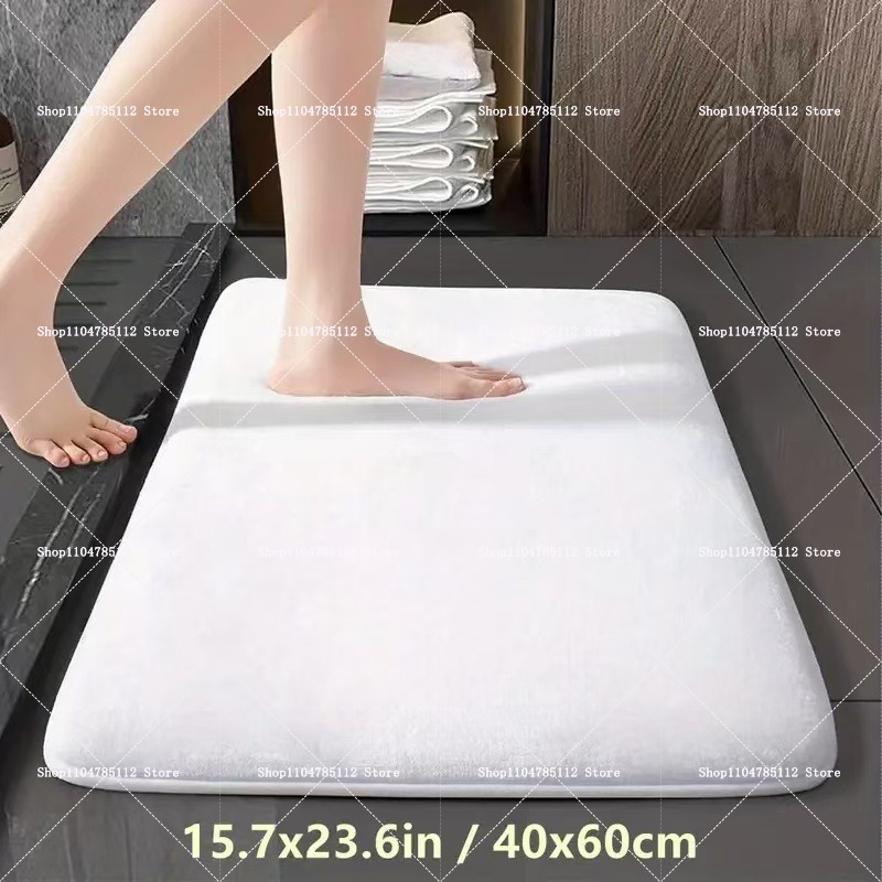 سجادة أرضية من الفلانيل بتصميم - مراجعة Home Bathroom Rugs وسعره