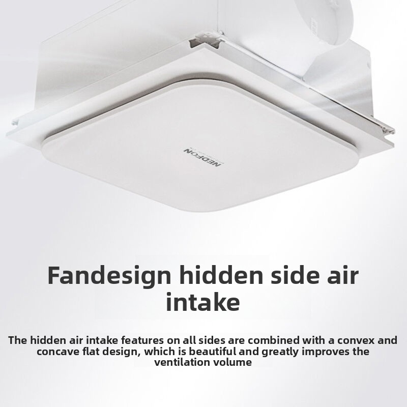مروحة تهوية سقف متكاملة رفيعة  - مراجعة Home Bathroom Ventilation وسعره