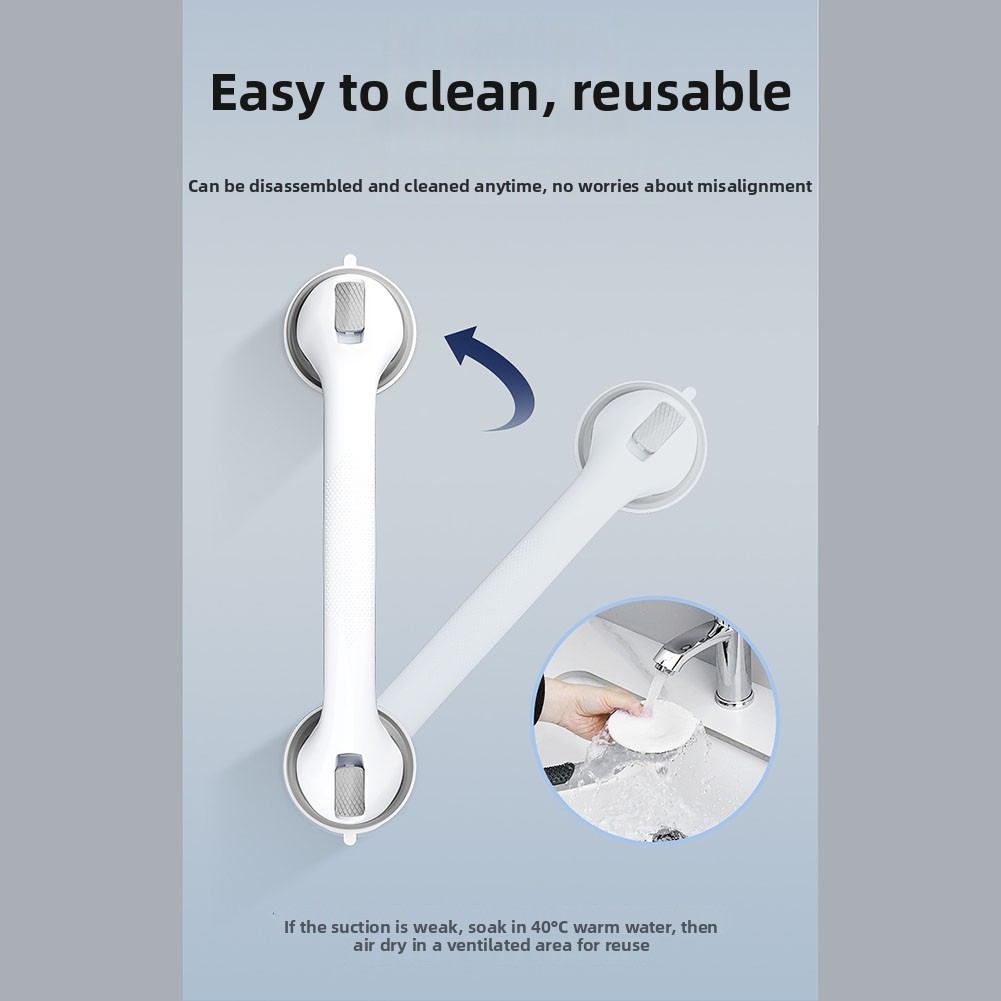 قطعتان من مقابض التثبيت فائقة  - مراجعة Home Bathroom Grab Bar وسعره