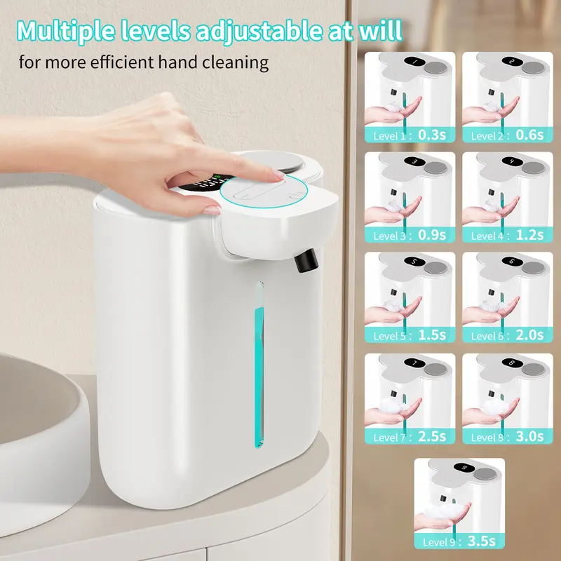 500 مللي سعة كبيرة 9 مستويات ر - مراجعة Soap Dispenser Pump وسعره