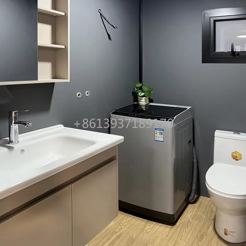 منزل حاوية جاهز للمنزل الصغير  - مراجعة Tiny Home Bathroom Layout وسعره