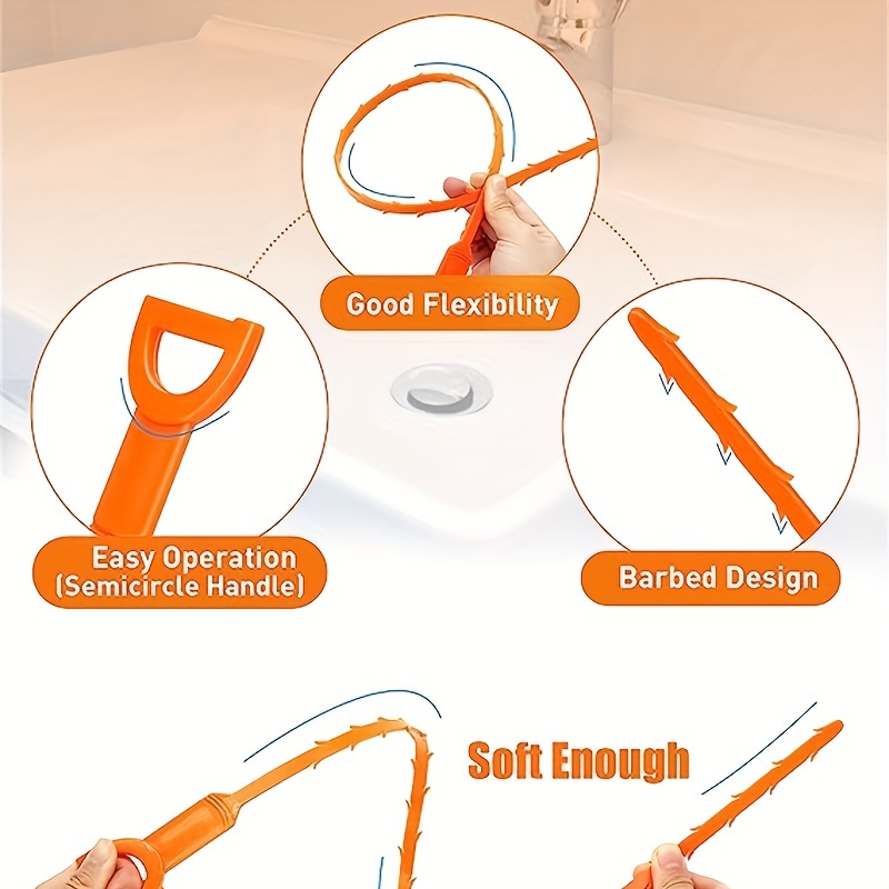 1-10 قطعة أداة تسليك المجاري ل - مراجعة Home Bathroom Cleaner وسعره