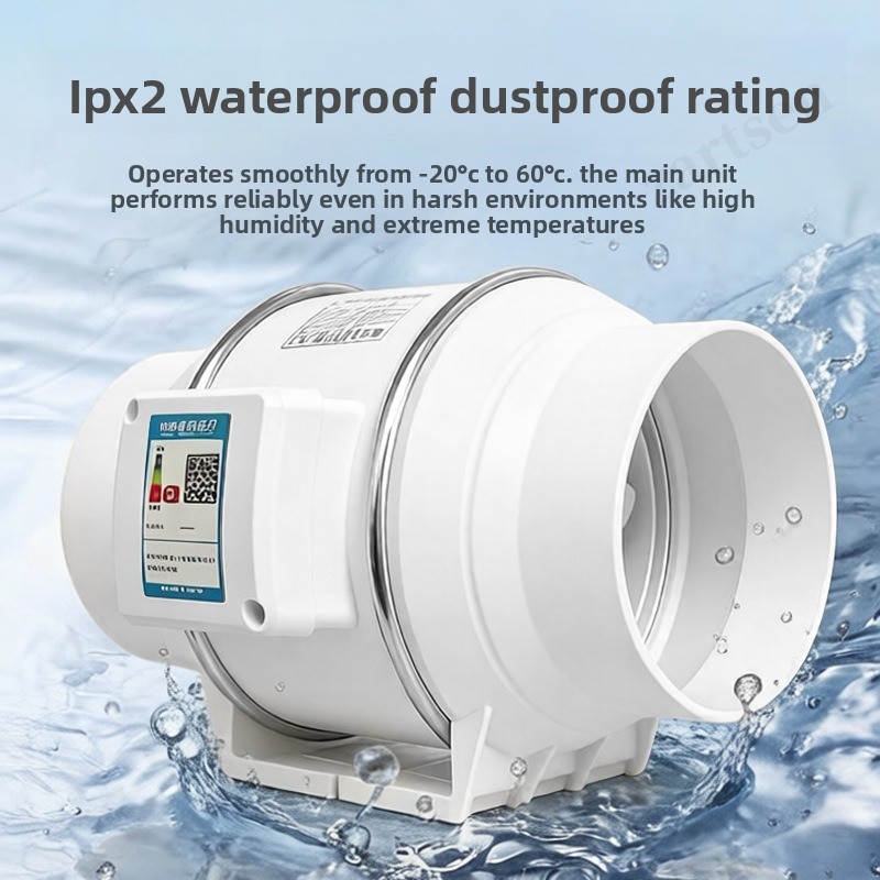 مروحة شفط منزلية صامتة للتركيب - مراجعة Home Bathroom Ventilation وسعره