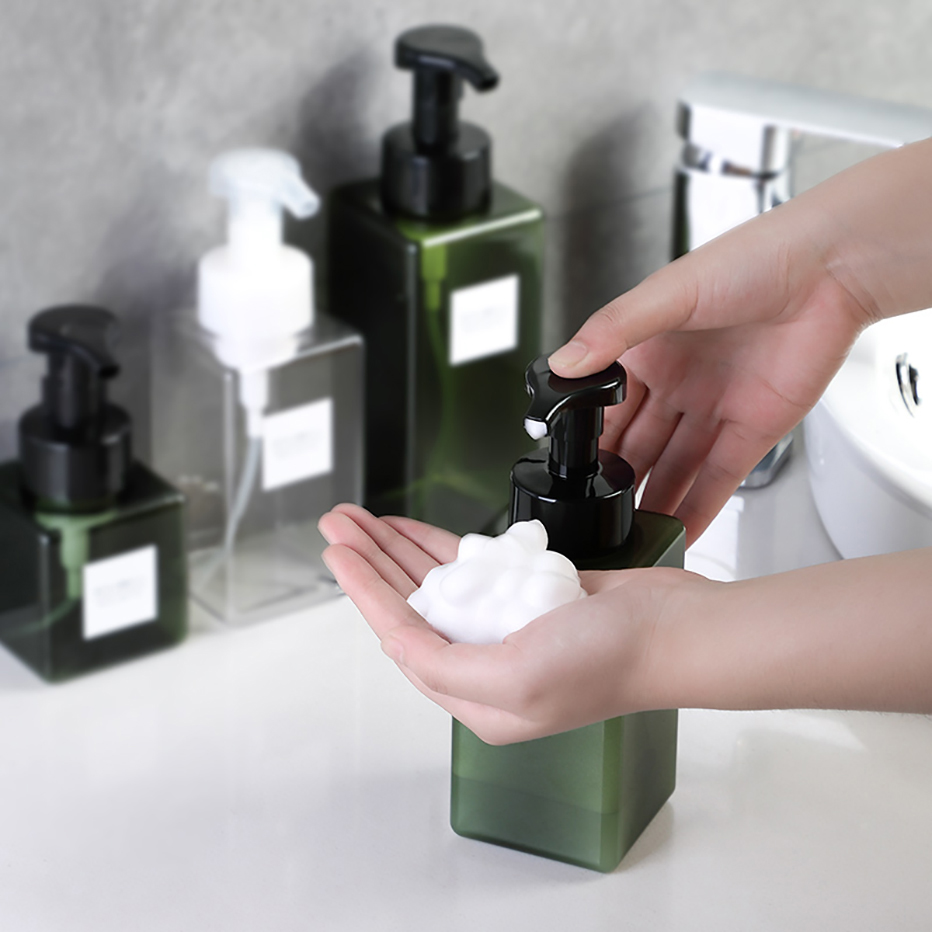 موزع صابون رغوي فارغ للحمام، ش - مراجعة Soap Dispenser Pump وسعره
