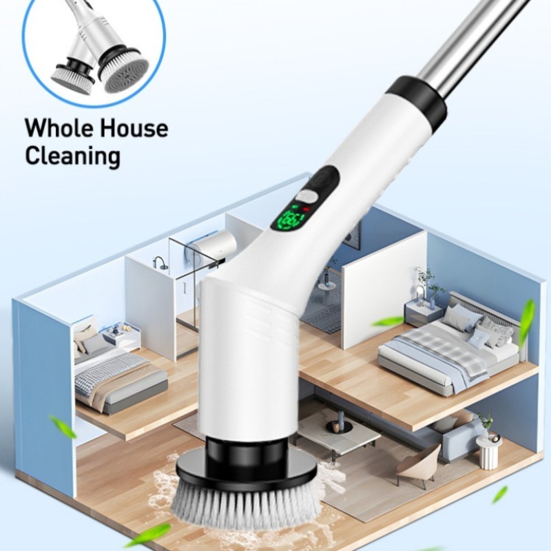 فرشاة تنظيف كهربائية دوارة 9 ف - مراجعة Home Bathroom Cleaner وسعره