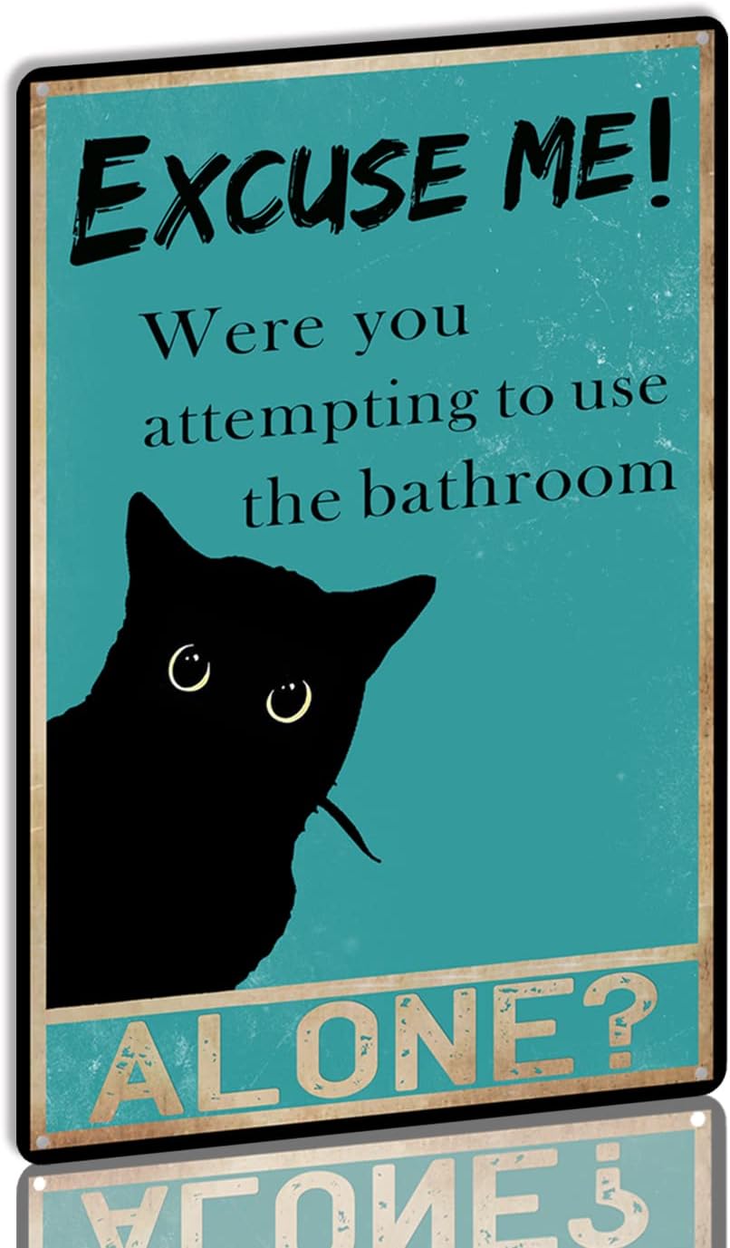 YLUYINOM تين تسجيل مضحك القط ا - مراجعة Home Alone Bathroom وسعره