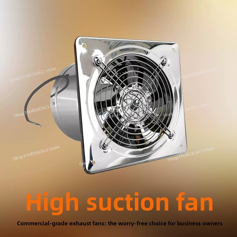 مروحة تهوية معدنية من الفولاذ  - مراجعة Home Bathroom Ventilation وسعره